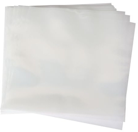 Mari-Medienverpackungen LP Hüllen 12 Schutz für Vinyl Langspielplatten (25 St.) 325 x 325 x 0,150 die dicken auch für Doppelalbum