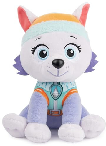 PAW PATROL GUND Everest 23 cm - hochwertiges Plüschtier zur beliebten TV-Serie, detaillierte Gestaltung mit gestickten Augen, ab 1 Jahr