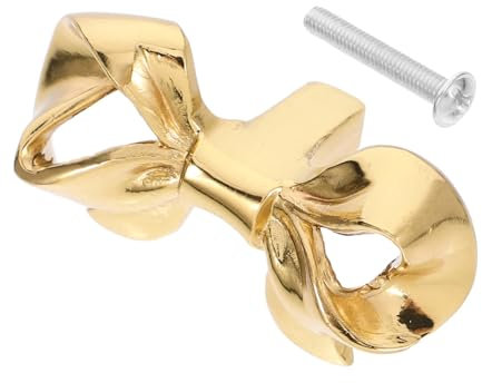 DOITOOL 5stücke Schrankgriff Aus Messing Im Eleganten Schleifen-design Langlebig Installieren Für Möbel Und Küchenschränke Rustikaler Charme Für Jeden