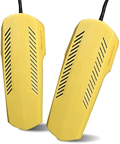 Samnuerly Useful Shoe Dryer Footwear Dryer Shoes Warmer Portable Mini Useful Boot Dryer Shoe Heater Footware Heater for Hat Socks Gloves Shoes Warmers, (Yellow)
