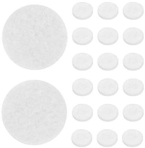 Angoily Robuste Filzgleiter 200 Stück 1 2 cm Rund Bodenschutz Für Tische Stühle Hartholzböden