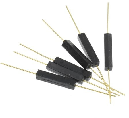 50 Stück Reed-Schalter aus Kunststoff, normalerweise offen, Magnetschalter, Vibration, GPS-14A
