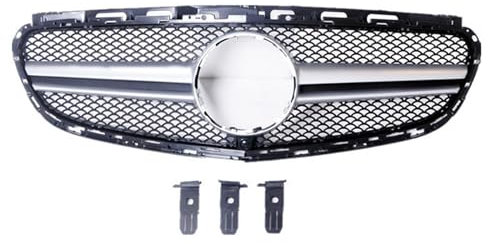 YPGHBHD Auto Frontstoßstangengitter, Kompatibel für Benz E-Class W212 AMG 2014 2015, Frontnierengitter Auto Kühlergrill Racing-Grill Kühlergrill,A