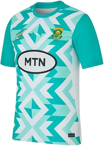 Maillot de Stade Springbok 2023, Maillot de Rugby, t-Shirt de Rugby(Blue,XXL)