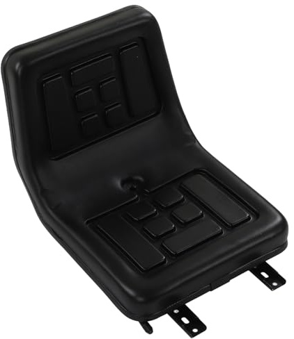 Sedile per Trattore Sedile Integrato per Veicolo Costruzione in Pelle PU Sedile Integrato per Spazzatrice per Carrello Elevatore