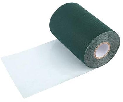 RASTKY Ruban de Jonction pour Gazon Artificiel - Ruban Adhésif Puissant pour Gazon Synthétique Vert - 150 Mm X 10 M - Pratique à Utiliser pour Assembler du Gazon Artificiel et des Tapis