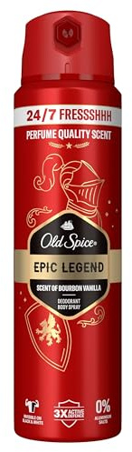 Old Spice Epic Legend Deospray für Männer 150 ml, 24/7 Frischhhh bei täglicher Anwendung, langanhaltender Duft in Parfumqualität, Schutz vor Gerüchen, Ohne Aluminiumsalze