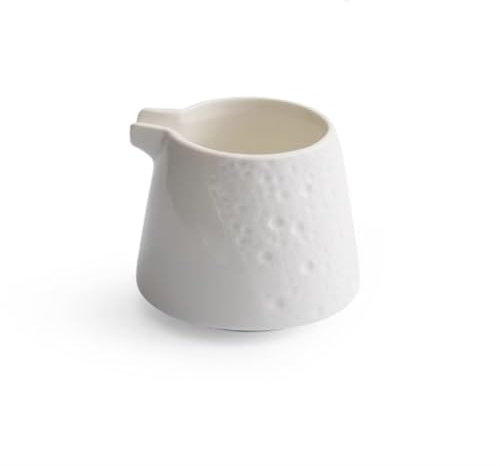 salsera de porcelana Jarras pequeñas de 7,6 oz for café y leche, tarros pequeños for leche, jarras de cerámica con pinchos for leche, salseras for restaurantes salsera