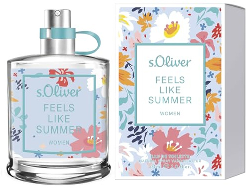 FEELS LIKE SUMMER Women | Eau de Toilette - floral - frisch - aquatisch - für ein Gefühl von Sommerlicher leichtigkeit | 30ml Natural Spray Vaporisateur