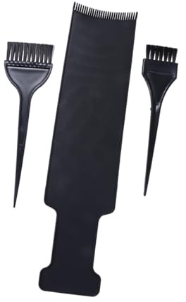 Homoyoyo 3pièces Peigne pour Coloration Capillaire Brosse à Cheveux et Outil de Teinture Lot de Peignes pour Coiffure et Application Facile