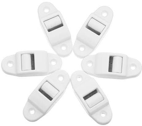IMIKEYA 6pcs Roller Shutter Belt Guide Replacement with Internal Brush for Webbing Cleaner Plastic Strap Guide for Smooth Sliding Dust Removal and Long-term Durability in Webbing