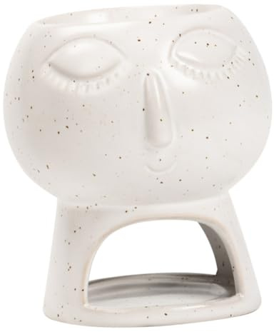 BESPORTBLE Brûleur d'Huiles Essentielles en Céramique Porte-Bougie Chauffe-Plat Diffuseur d'Arômes Décoratif pour Maison et Chambre Bol Grosse Capacité pour Aromathérapie