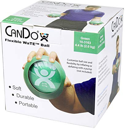 CanDo Gewichtsball - Trainingsball, grün, 2 kg