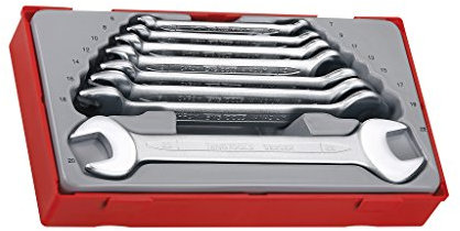 Teng TT6208Metric Open End Spanner Set (8 Pieces)