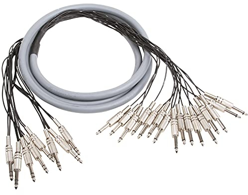 Music Store MCO 3.0 PPE8-16Y, Multicore 3 m Insertcore, 16xMoKli, 8xSteKli, Analoge Multicore Kabel