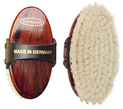 Euroriding Kardätsche Ziegenhaar Größe: M