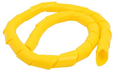 Aexit 25mm Durchmesser - flexibler Spiralschlauch-Kabel-Wire-Wrap-Computer verwalten Kabel gelb 1M Länge (7e997d844b8e5e67383e5114541c364a)