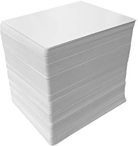 Apostrophe Games tomma spelkort (pokerstorlek obelagda kort) 6,3 cm x 8,8 cm, 180 tomma kort, flashkort, brädspelkort, studieguidekort, gör-det-själv-projekt
