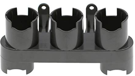 iplusmile Storage Bracket Holder Stand for Vacuum Cleaner Accessories Compatible Space-saving Brush and Nozzle Base Dock Easy Installation Black