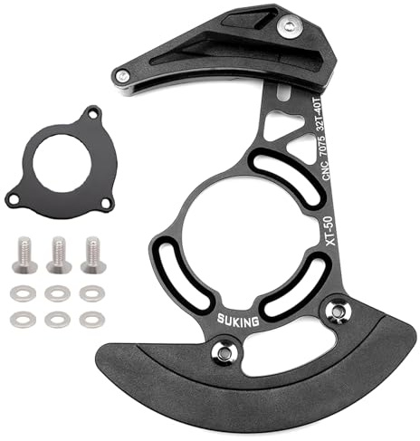 BESNIN Kettenführung MTB 1-Fach ISCG05 Kettenführung für 32-40T Kettenblätter, Kettenführung aus Aluminiumlegierung für E-MTB, Enduro, Downhill