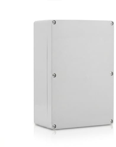 Anschlussdose Gehäuse-Projektkasten elektronische Abzweigdose Kunststoff Projektbox Abzweigkasten Installationsgehäuse Kunststoffgehäuse Wasserdicht IP65 DIY elektro Dose Projektschutzbox 230x150x85mm