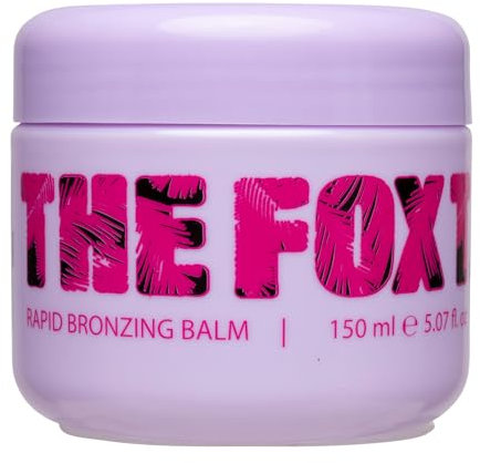 The Fox Tan - Rapid Bronzing Balm - Bräunungsbeschleuniger ohne Selbstbräuner für den Körper, Bräunungscreme mit Kakaobutter für intensive Bräune, 150 ml