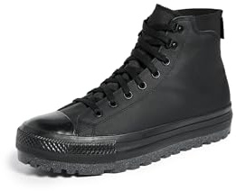 CONVERSE Chuck Taylor All Star City Trek Vattentät Boot, Sneaker Herr, Svart svart, 42.5 EU