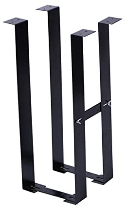 Hemobllo Support sous Bureau pour Pc Support Unité Centrale Réglable Montage sur Ordinateur avec Hauteur Et Largeur Ajustables Acier Noir pour Tour Pc Et Poste De Travail