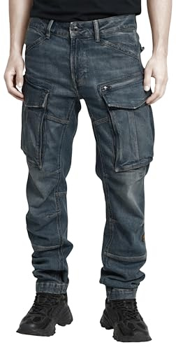 G-STAR Herren Rovic Zip 3D Regular Tapered Denim Jeans, Blau (Worn in Glace D23077-D775-H139), 29W / 30L
