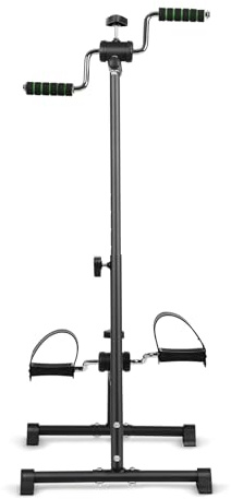 gibxiyza Heimtrainer Senioren Heimtrainer Fahrrad SportgeräTe Pedal Heimtrainer Hand Arm Bein Knie Peddler, Einstellbare FitnessgeräTe Für Senioren, Senioren-Heimtrainer Für Den Ganzen KöRper Sc