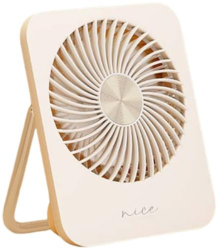 HUAANYA Ventilatore da tavolo USB da tavolo, 3 velocità, angolato, regolabile, per casa, auto, viaggi all'aperto