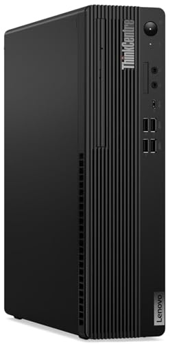 Lenovo ThinkCentre M75s Gen 5 SFF Desktop - AMD Ryzen 7 PRO 8700G, 16GB RAM, 512 GB SSD, Radeon 780M Graphics, Windows 11 Pro - Black (12TAS02M00)