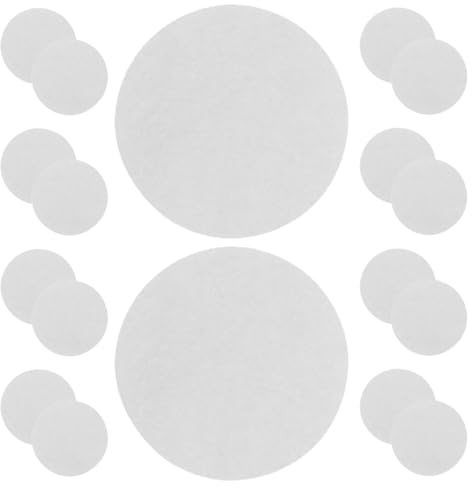 30 Stück Duftpads aus Baumwolle für Auto Diffusor, 22,5x3 Mm | Weiß, Geruchsfrei und Tragbar, Kompatibel mit Ätherischen Ölen, für Autos und Luftbefeuchter
