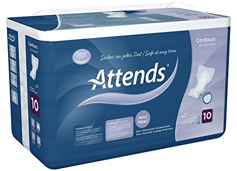 Attends Contours Air Comfort 10 (4x 21 Stück)
