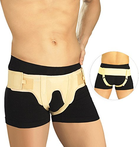 Deluxe Stützbandage/Stützgürtel bei Leistenbruch, für rechts und links (Gr. 3)