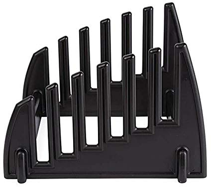Chopping Board Stand Plastic Rack 6 Slot Catering Cutting Board Holder Storage