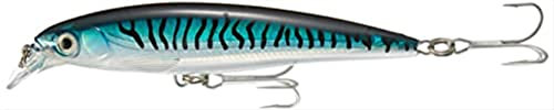 Rapala - X-Rap Saltwater Angelköder - Angelzubehör für große Raubfische - Kunstköder für alle Fischarten - Lauftiefe 1.2-1.8m - Fischköder 10cm, 13g - Hergestellt in Estland - Silver Blue Mackerel