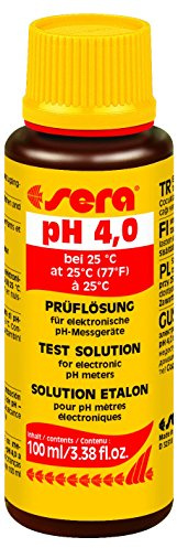 sera Prüflösung pH 4,0 100 ml - Prüflösung für elektronische pH-Geräte