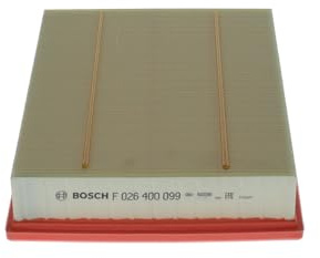 BOSCH Luftfilter F026400099 | Kompatibel mit: LAND ROVER DISCOVERY III, LAND DISCOVERY IV, LAND RANGE SPORT I
