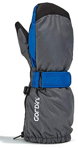 Gordini Children's Easy On Mitt, Gunmetal Olympic Blue, Small