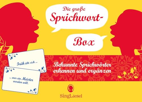 Das Spiel für Senioren. Die große Sprichwort Box