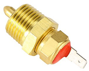 Keenso Auto Kühlerlüfter Thermostat Schalter, Universal Auto 185 bis 175 F Motor Kühlerlüfter Temperaturschalter für 10-16 Zoll Lüfter