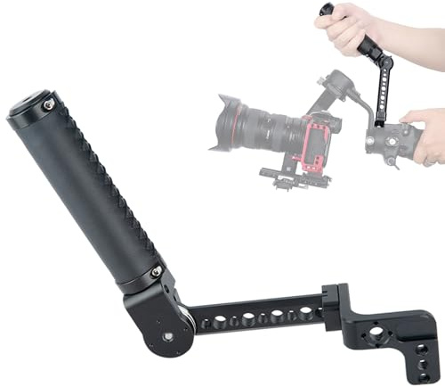 NICEYRIG Handgrip for DJI Ronin-SC/Ronin S/DJI RSC 2 / DJI RS 2 Rosette Leather Handle