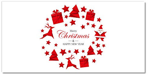 Tulup Acrylglas Druck Weinachten - 100x50cm - Wandkunst - Plexiglas Bild Deko Glas - Wandbild Kunststoff - Dekorative für Küche & Wohnzimmer - Weihnachtsdekorationen