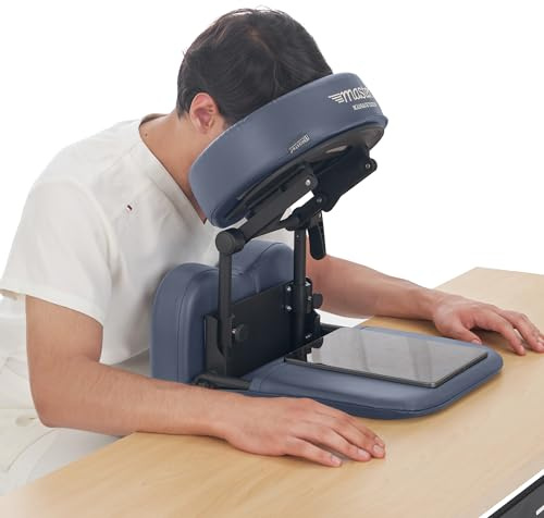 Master Massage Kit de massage portable visage vers le bas pour bureau et table, coussin de sieste de bureau, système de soutien de récupération de vitrectomie, ensemble de thérapie de massage en