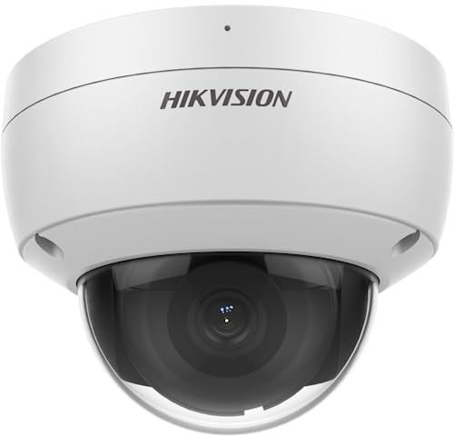 Hikvision DS-2CD2126G2-I(4mm)(C) Dome Überwachungskamera mit 2 Megapixel, bis zu 30m Beleuchtung, professionelle Überwachungskamera, Acusense Kamera mit Fehlalarmfilter