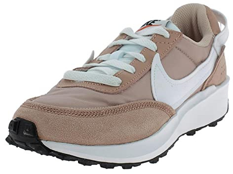 Nike Waffle Debut, Scarpe da Ginnastica Donna, Oxford Rosa/Whisper Bianco, 36 EU