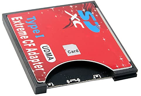 Karriter SD a tarjeta compatible con WIFI inalámbrico SD tipo i adaptador de cámara SLR rojo