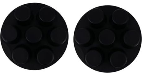 LIFKOME 2piezas Taza De Silicona Para Pastel Moldes De Silicona Para Muffins Rejillas Accesorio Para Freidora De Aire Molde Para Tartas Para Hornear Pasteles Casa