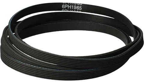 vhbw Keilriemen kompatibel mit Bosch CLASSIXX, WTA 3000er Wäschetrockner - 196,5 cm Schwarz